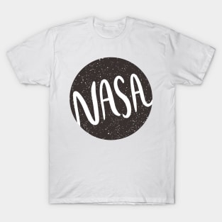 NASA Galaxy Circle T-Shirt